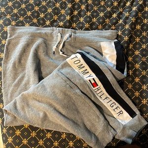 Great condition Tommy Hilfiger sweat pants OPEN TO OFFERS